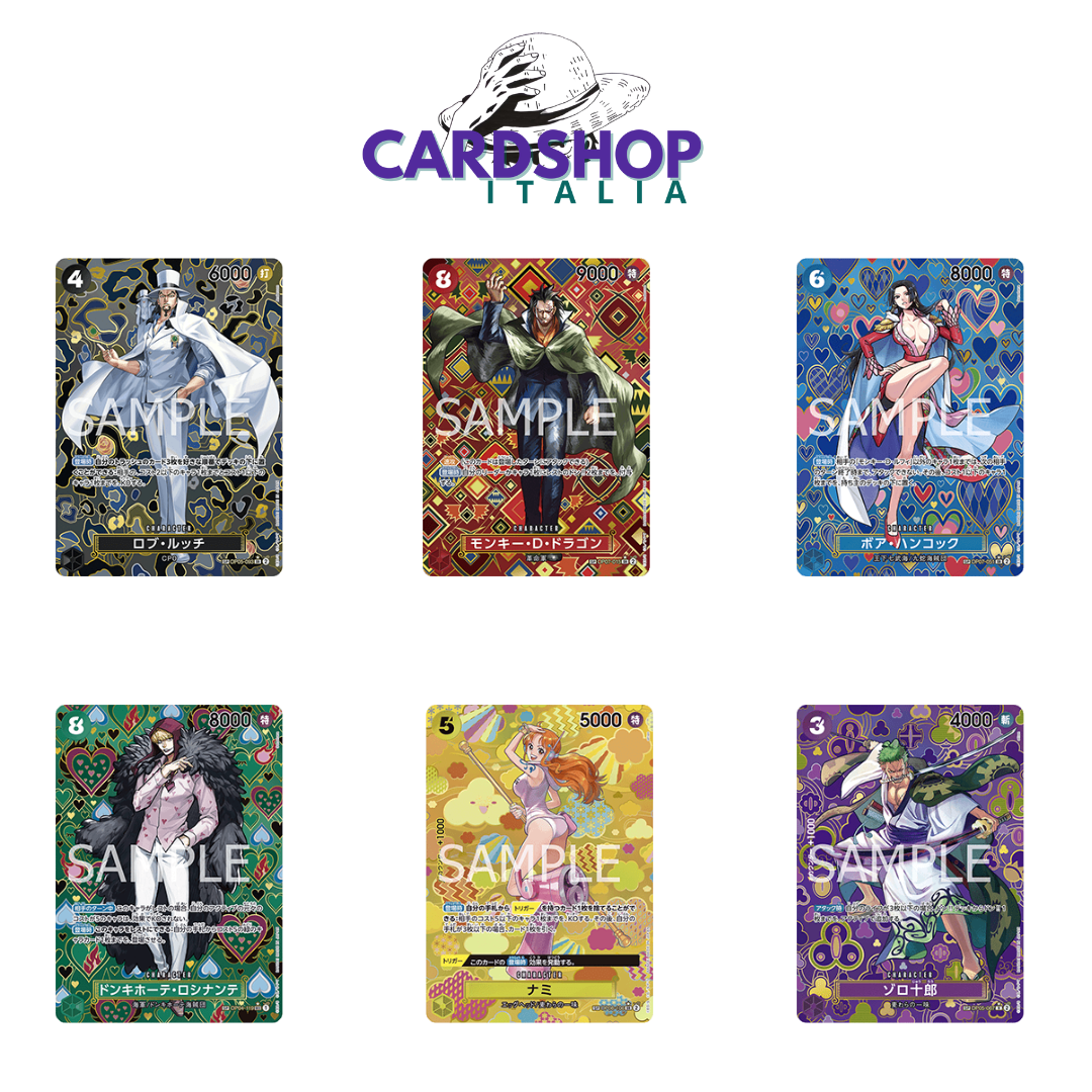 OP 09 - Emperors In The New World - BOX 24 Bustine JAP