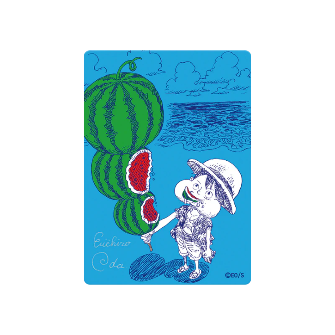 PREORDER Luffy NatsuComi - LUFFY WATERMELON ODA SIGNED