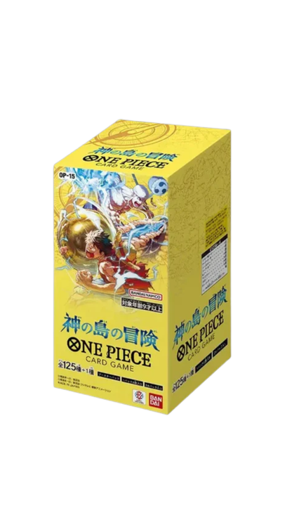 OP15 - Adventure on Kami Island - BOX 24 BUSTINE JAP