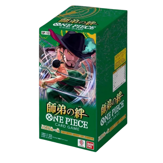 OP12 - Bonds Between Master And Disciple - BOX 24 Bustine - JAP