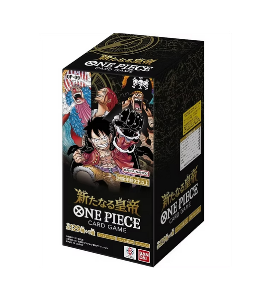OP 09 - Emperors In The New World - BOX 24 Bustine JAP