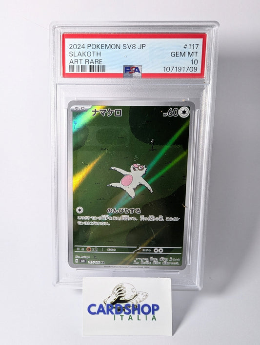 Slakoth 117/106 SV8 Super Electric Breaker PSA10 GEM MINT