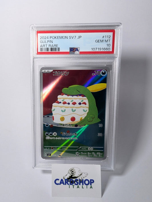 Gulpin 112/102 SV7 Stellar Miracle PSA10 GEM MINT