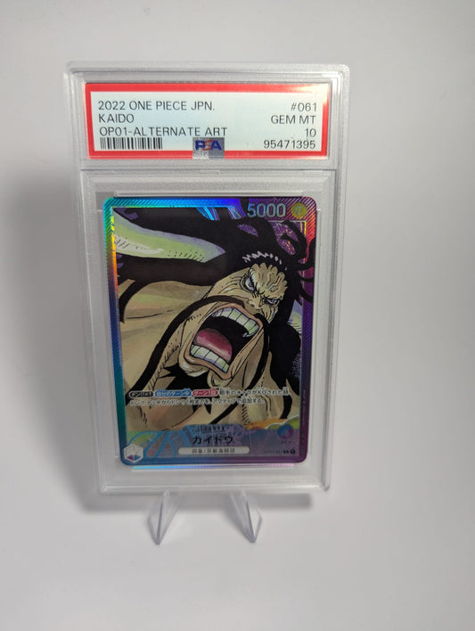 Kaido - OP01 - PSA 10 LEADER ALT ART