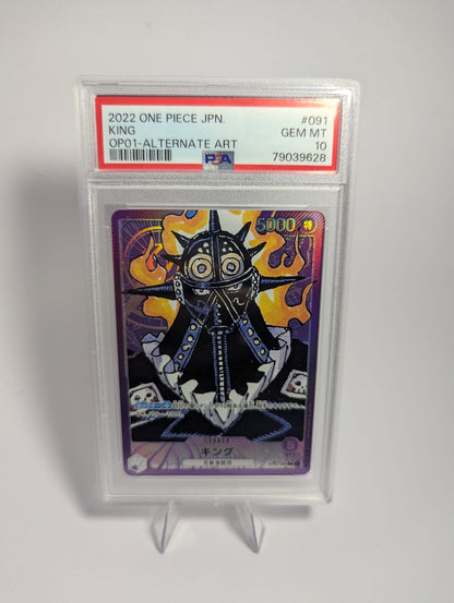 King - OP01 - PSA 10 LEADER ALT ART