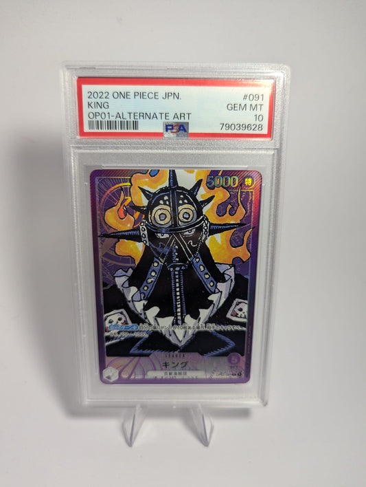 King - OP01 - PSA 10 LEADER ALT ART